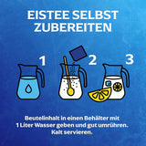 Set de ceai rece Lipton, „piersică”, răcoritoare pentru întreaga familie, 18 pliculețe, sub formă de pulbere pentru preparare acasă