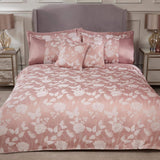 Plapumă Butterfly Meadow pentru pat super king-size, 100% poliester, albastru marin Plapumi si pilote Naty Shop Blush roz Super King