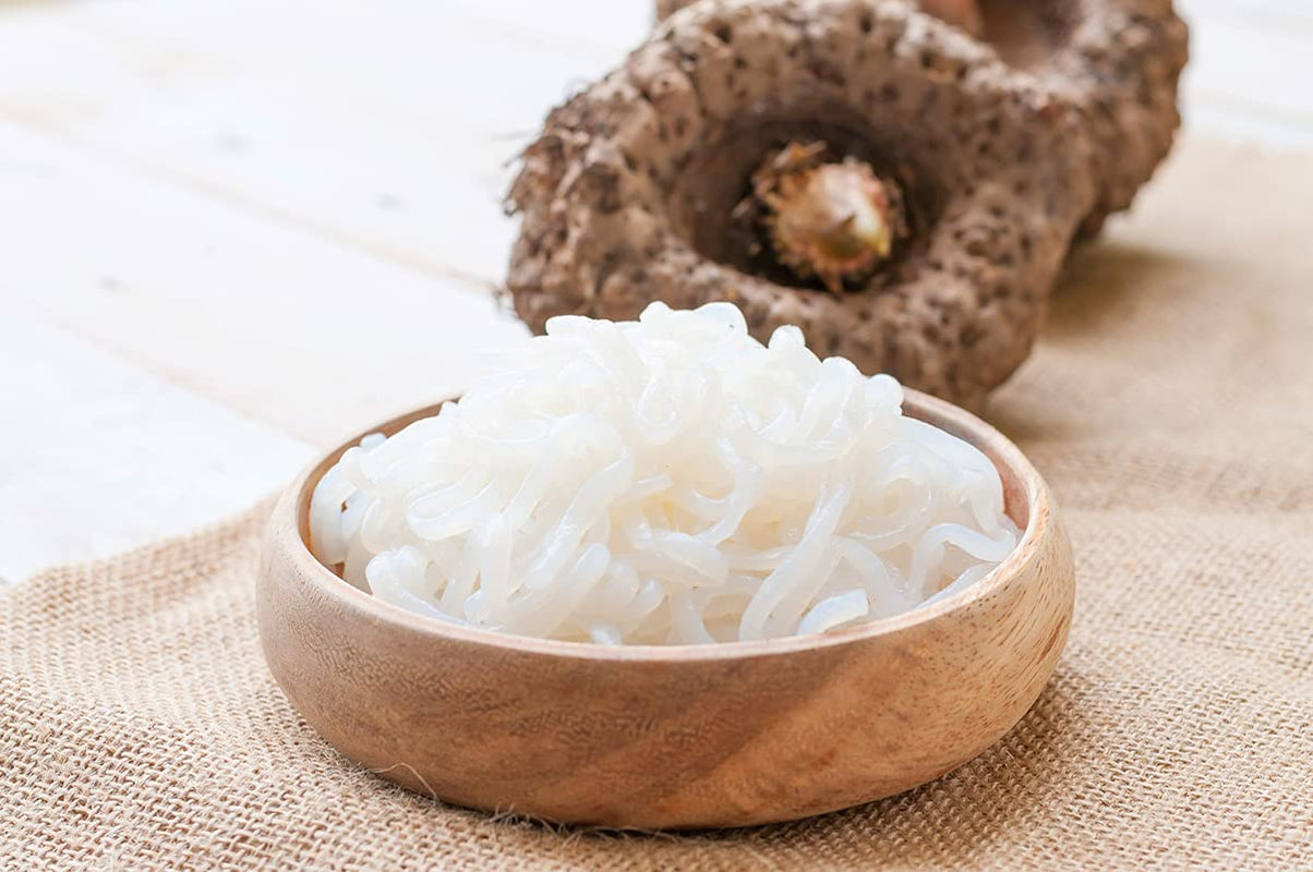 Miyata Shirataki în stil spaghete, tăiței din făină de konjac, 1 pachet (1 x 270 g)