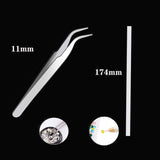 10 cutii kit de strasuri pentru unghii, accesorii multifuncționale cu 1 pensetă, diamante decorative, cristale, perle, pietre prețioase, colorate, amestecate, ochi de cal, pietre metalice, pentru decorarea unghiilor DIY