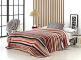 Pătură imprimată, Volum mare, 100% poliester, 450 G/M², Moale, Pentru toamnă/iarnă, Design Harmony N10, 170 X 240 Cm, Pentru paturi cu 90/105 Cm, Gri Plapumi si pilote Naty Shop Roz 260X240Cm - Cama De 160/180Cm