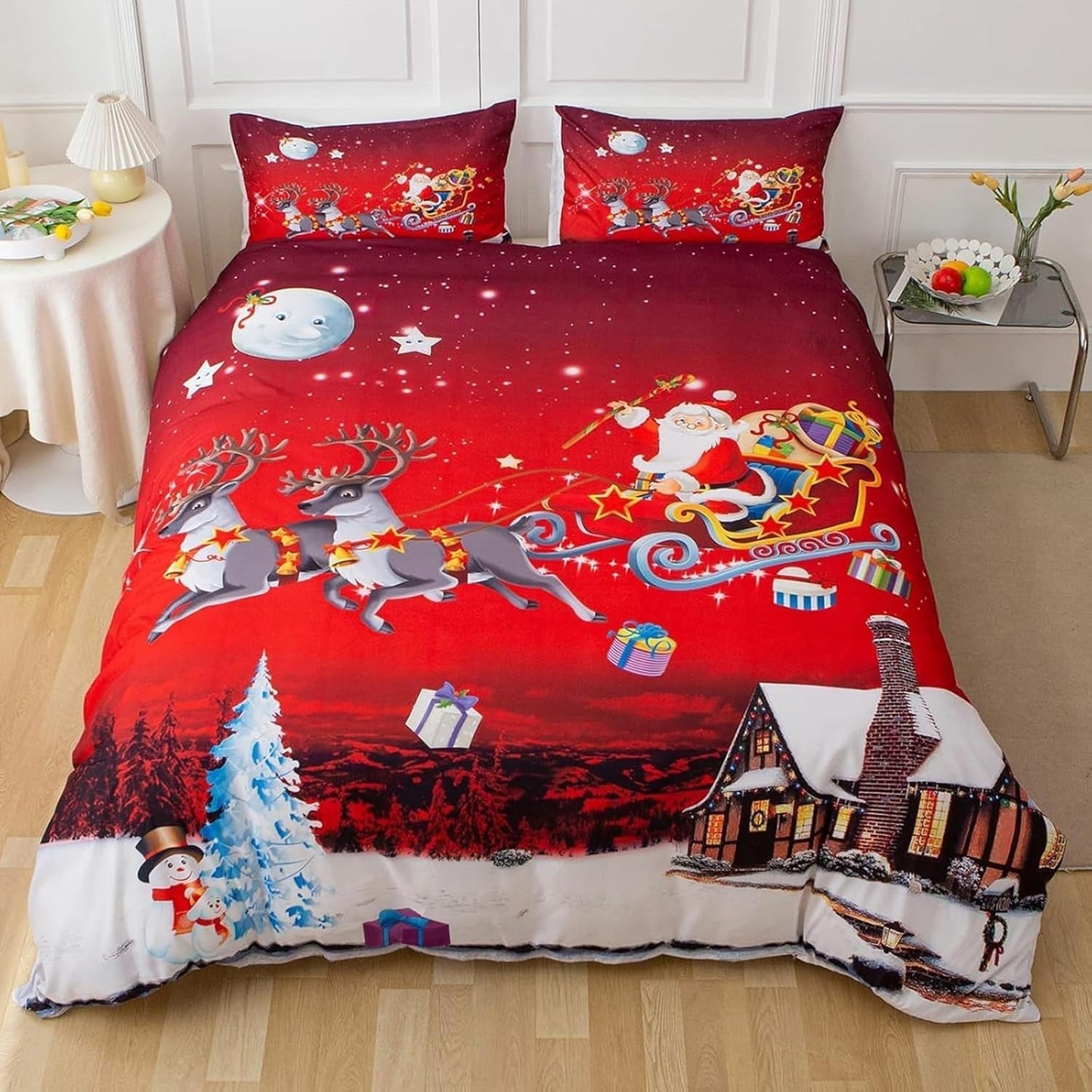 Set lenjerie copii si adolescenti, diverse modele Lenjerie de pat - copii Naty Shop Multicolor-Sd-3 Double（200×200Cm）