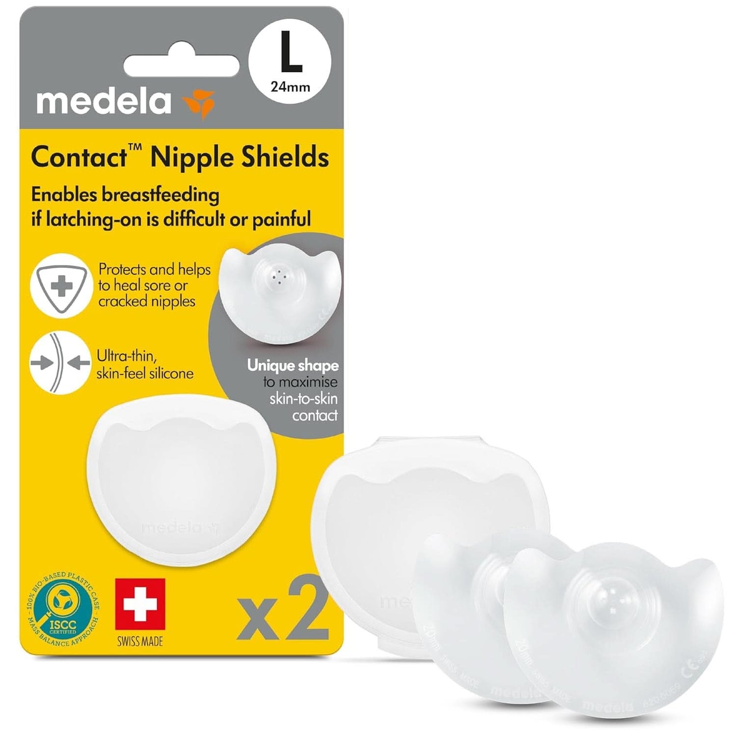 Medela 200.1631 Nipple Shield, multicolor Accesorii Hrana si Alaptare Bebe Naty Shop