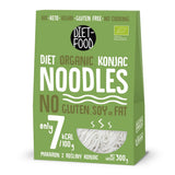 DIET-FOOD Orez instant organic Shirataki Konjac, cu conținut scăzut de carbohidrați, cu conținut scăzut de calorii, vegan, fără grăsimi, fără soia, fără gluten, keto-friendly, pentru slăbit, 300 de grame