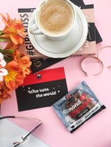 Migdale și Ciocolată - Fursecuri Vegane Ambalate Individual, Fără Gluten, Fără Soia, Organice, Migdale și Ovăz - Pachet Multiplu de 12 x 50g (Pachet de 2)