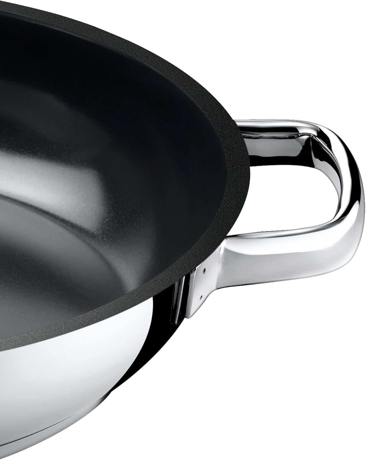 WMF Durado tigaie de servire/prăjire 28 cm inducție, oțel inoxidabil Cromargan acoperit, acoperire ceramică, rezistentă la cuptor Oale si Tigai Naty Shop