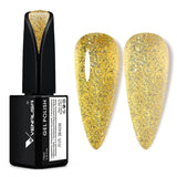 VENALISA Oja UV Coral Orange 15ml Oja Gel Pentru Lampa UV De Unghii Transparent Coral Orange Oja Gel Modele De Unghii Pentru Design De Unghii DIY