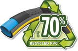 Furtun HOZELOCK - Ultramax 12,5 mm x 30 m, până la 70% PVC reciclat, robust, rezistent la intemperii, anti-răsucire, rezistent la îndoire și strivire, gri