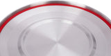 Tatonka Food Bowl - Recipient / bol pentru alimente din oțel inoxidabil - Cu capac, cleme de fixare și scalare a volumului - 0,5L / 0,75L / 1L volum Cutii depozitare alimente Naty Shop