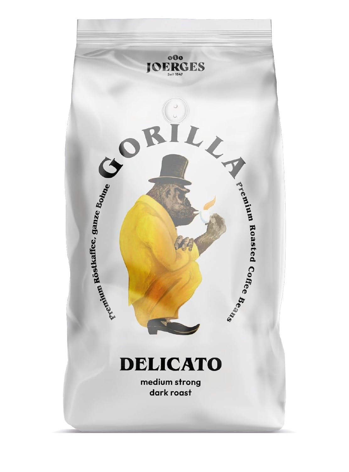 Joerges Espresso Delicat, 1kg, alb