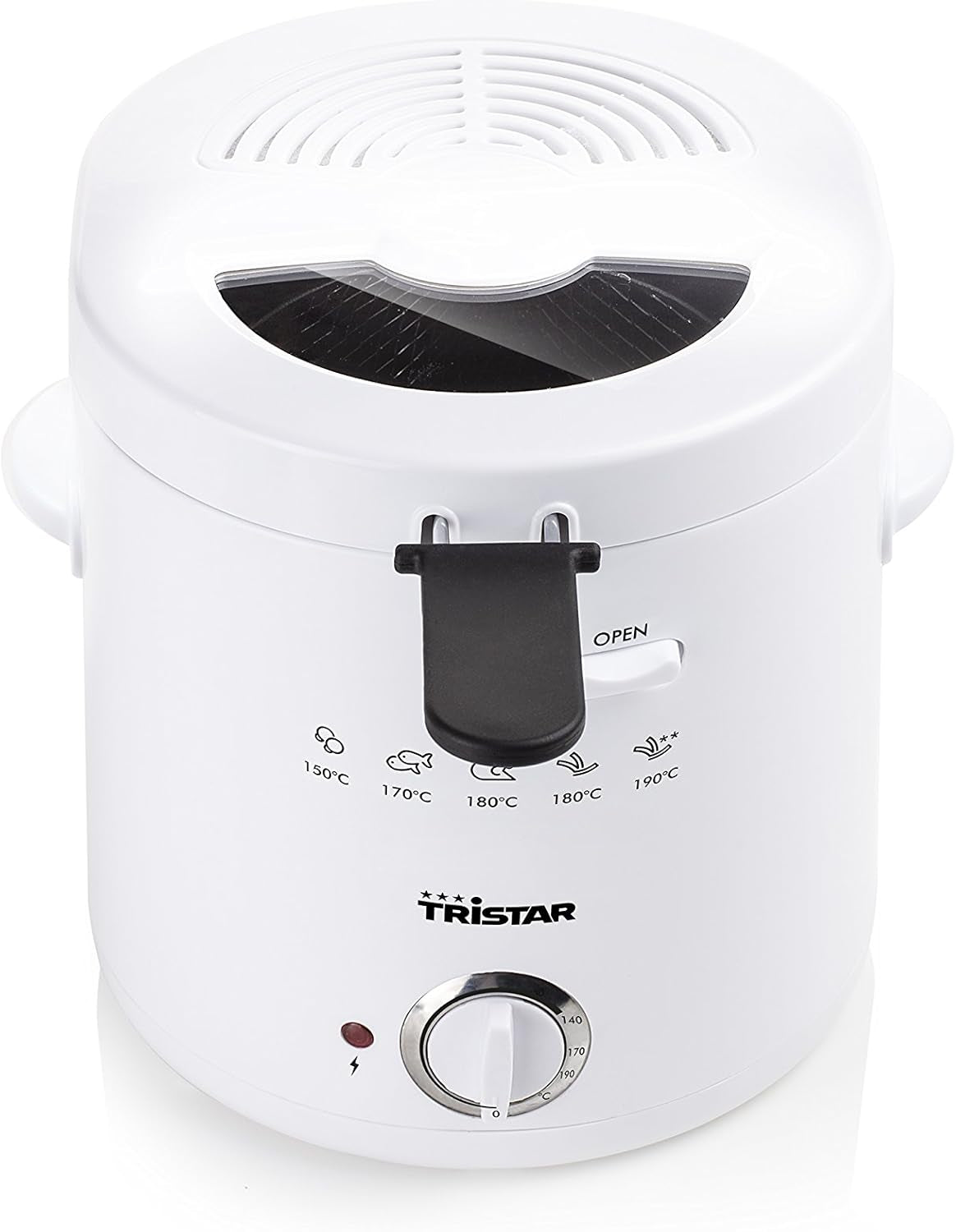 Tristar FR-6941 friteuză - termostat, 1,5 L, 1000 W, alb Electrocasnice Naty Shop