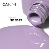 Ojă gel CANNI, semipermanentă, violet închis, ojă, gel UV, se detașează prin înmuiere, manichiură