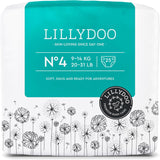 Scutece pentru bebeluși LILLYDOO prietenoase cu pielea - Mărimea 3 (6-10 kg), 29 de bucăți, protecție fiabilă împotriva scurgerilor, moi, fără parfum și fără loțiune pentru pielea sensibilă, testate dermatologic