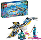 LEGO Avatar Descoperirea lui Ilu, Calea Apei Jucărie construibilă cu figură subacvatică, Pandora Set de colecție pentru copii și fani ai filmelor de la 8 ani în sus 75575 Seturi de constructie Besuche den LEGO-Store Titlu implicit