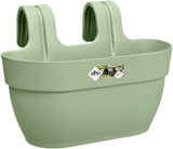 elho Vibia Campana Easy Hanger M 36 - Ghiveci pentru balcon și exterior - Ø 36,0 x H 26,5 cm - Negru/Antracit