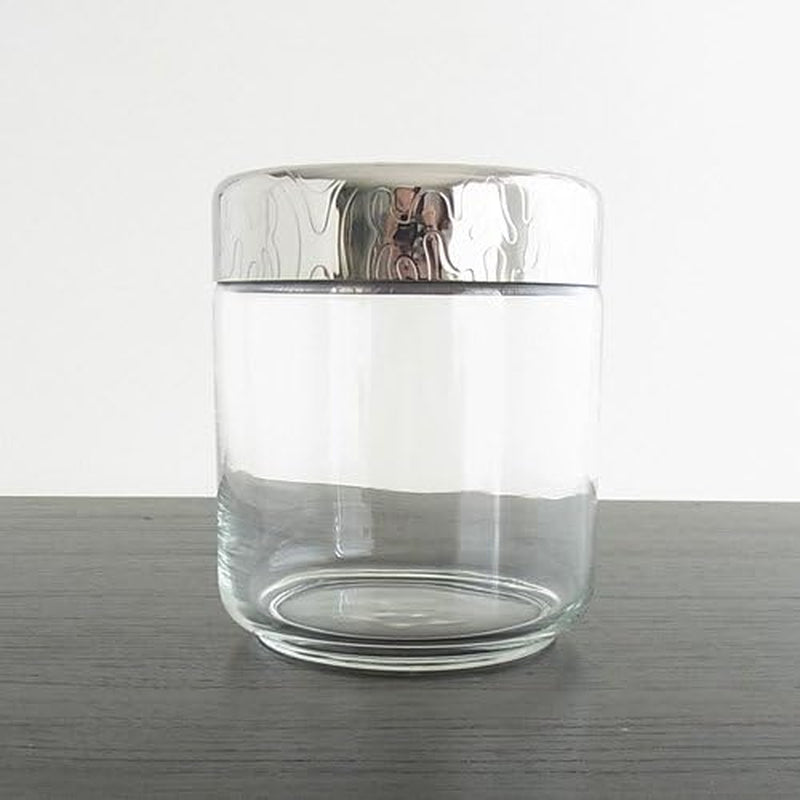 Alessi MW21/75 Borcan de bucătărie din sticlă îmbrăcată 75 cl Cutii depozitare alimente Naty Shop