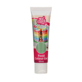 Colorant alimentar Funcakes Gel Olive: Colorant alimentar foarte concentrat pentru aluat, cremă, fondant și marțipan. Dozare ușoară. Picătură individuală pentru a crea culori vibrante. Halal. 30 g.