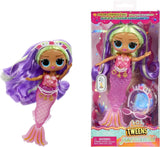 L.O.L. Surprise! Tweens - Sirena Lola Waves - păpușă la modă cu coadă care își schimbă culoarea, aripioară mobilă și accesorii frumoase - jucărie pentru copii și colecționari de la 4 ani Papusi Naty Shop Cleo Cove