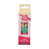 Colorant alimentar Funcakes Verde Mentă, gel colorant alimentar foarte concentrat pentru aluat, cremă, fondant și marțipan. Dozare ușoară. Picătură individuală pentru a crea culori vibrante. Halal. 30 g.