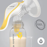 Pompă de sân manuală Medela Harmony - Design elvețian compact cu scuturi Personalfit Flex și tehnologie Medela 2-Phase Expression Accesorii Hrana si Alaptare Bebe Naty Shop