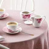 Villeroy & Boch - Cană de lapte Rose Garden, 280 ml, Porțelan Premium, alb/roz