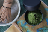 Matcha de calitate ceremonială din Japonia – pudră de matcha 100% naturală, măcinată manual din prima recoltă, ceai verde japonez original în cutie de 40 g – calitate pură și tradițională