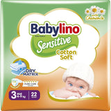 Scutece pentru bebeluși Sensitive, mărimea 1, nou-născuți (2-5 kg), 26 bucăți