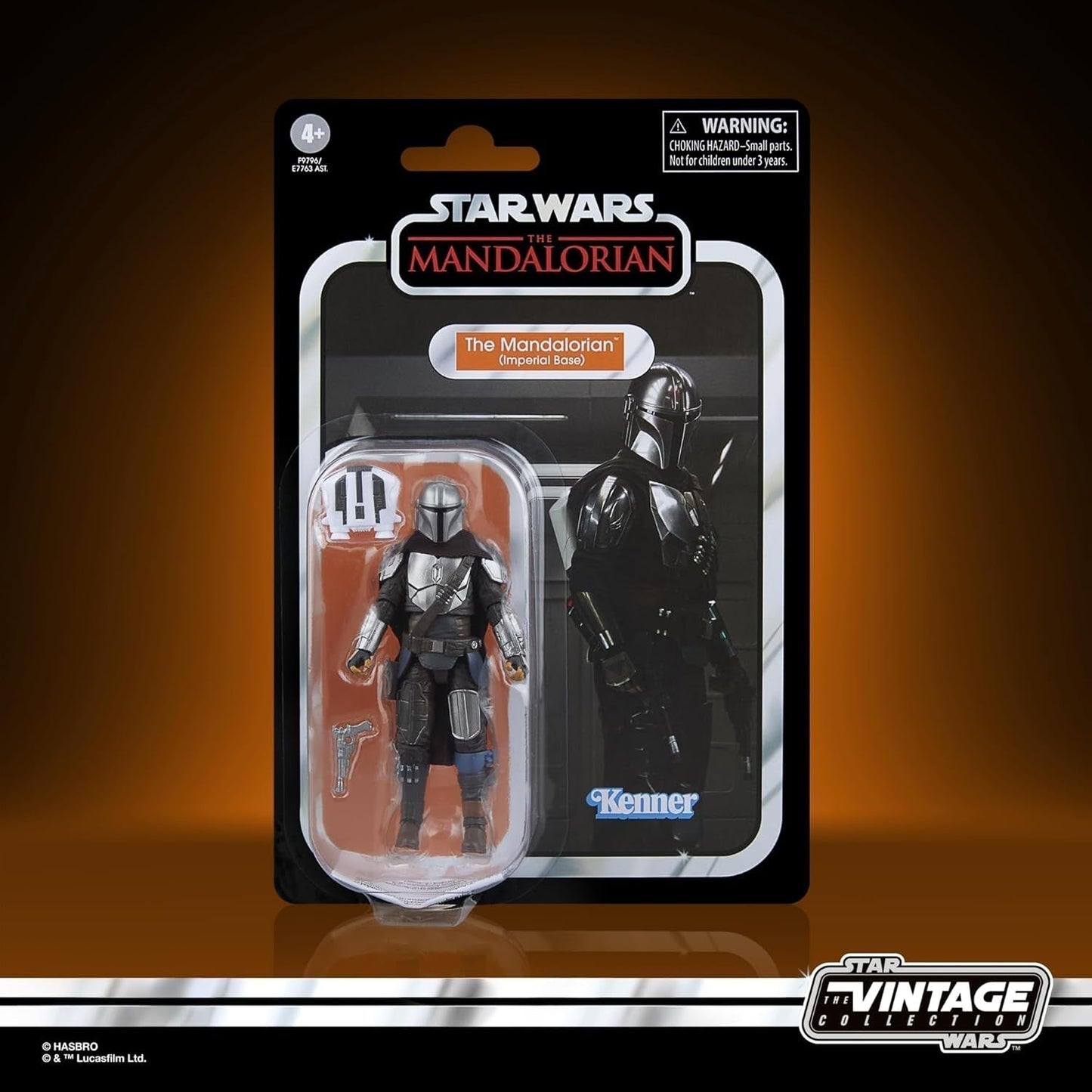 Star Wars Colecția Vintage Mandalorianul (baza imperială), figura de acțiune Mandalorian, scara 9,5 cm Action figures Naty Shop