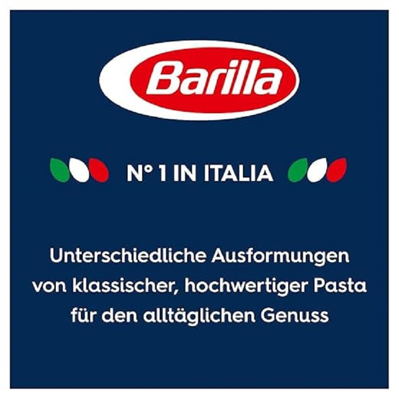 Paste Barilla Classic Gobbetti nr. 51 din grâu dur, întotdeauna al dente (1 x 500 g)