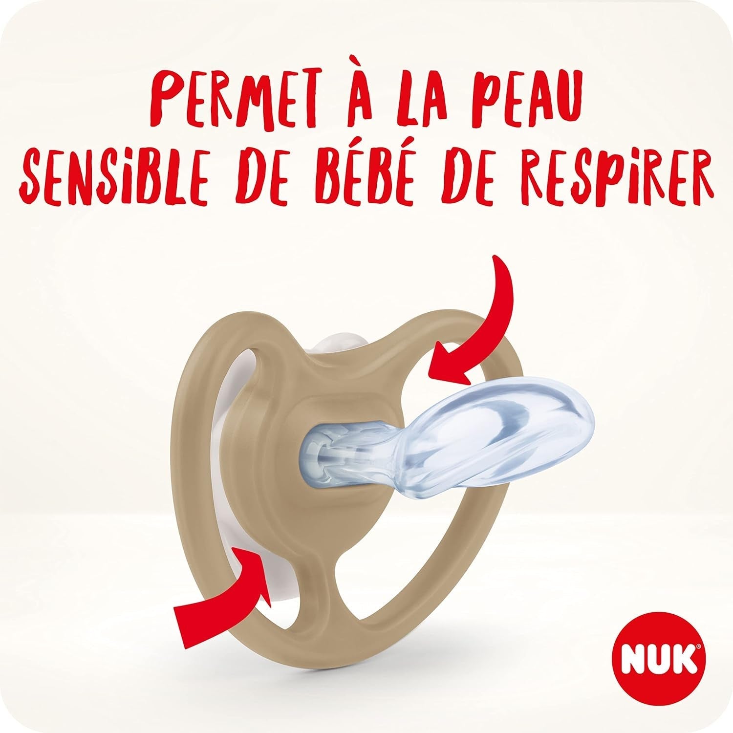 Suzete NUK Space Night, 0-6 luni, orificii de ventilație extra mari, strălucesc în întuneric, silicon fără BPA, vulpe și buburuză, 2 bucăți