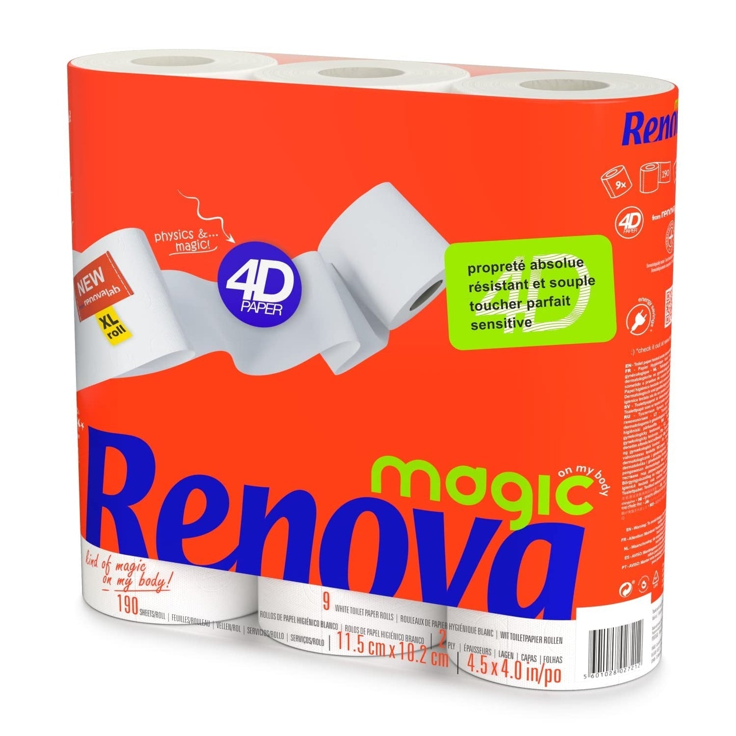 Hârtie igienică Renova - 9 role