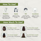 Indus Valley Natural Damage Free Gel Hair Colour | Fără amoniac, vegan și fără cruzime | Până la 100% acoperire gri, rezultate de lungă durată | Castaniu deschis 5.0 (20 gram + 200 ml) Vopsea pentru par Naty Shop