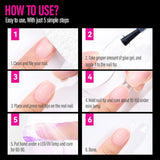 504 bucăți Tipuri de unghii Gel Ballerina Medium: Tipuri de unghii pentru unghii cu gel Unghii false din PMMA Extensii de unghii, unghii artificiale, 12 mărimi