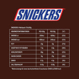 Baton de ciocolată Snickers, arahide, caramel, un pachet de 5 batoane | Gustare fotbal | (1 x 5 x 50 g)