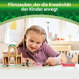 LEGO Wicked Glinda, Elphaba și Nessarose la Universitatea Shiz, barcă cu pânze și 3 figurine, barcă de jucărie, cadou pentru fete și băieți de la 7 ani, iubitorii casei de păpuși 75681 Seturi de constructie Besuche den LEGO-Store