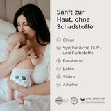 Scutece Kit & Kin Premium, mărimea 4 (9-14 kg), 128 bucăți, pe bază de plante și hipoalergenice, protecție fiabilă împotriva scurgerilor, vegane și fără cruzime