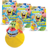 INKEE Spongebob, bomba de baie pentru copii cu surpriză, Spongebob Squarepants de colecționat, 80 grame Naty Shop Set 3 Bombe de baie Spongebob cu surpriză