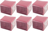 - 600 bucăți Șervețele de masă, Bordeaux, hârtie de unică folosință, Microstitch, 10 X 10 Cm (pliat) și 20 X 20 Cm (nepliat) - Ideal pentru evenimente de catering, baruri și petreceri
