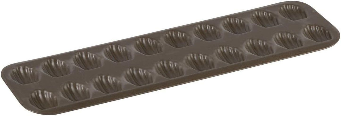 Tavă de copt Madeleines, oțel, neagră Matrite si tavi pentru copt Naty Shop