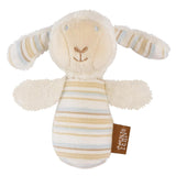Fehn mini rattle otter - mini jucărie de prins pentru zornăit, pipăit și joacă cu un animal din țesătură moale și drăgălașă - un companion loial pentru bebeluși și copii mici cu vârsta de 0+ luni Jucarii Bebe Naty Shop Oaie