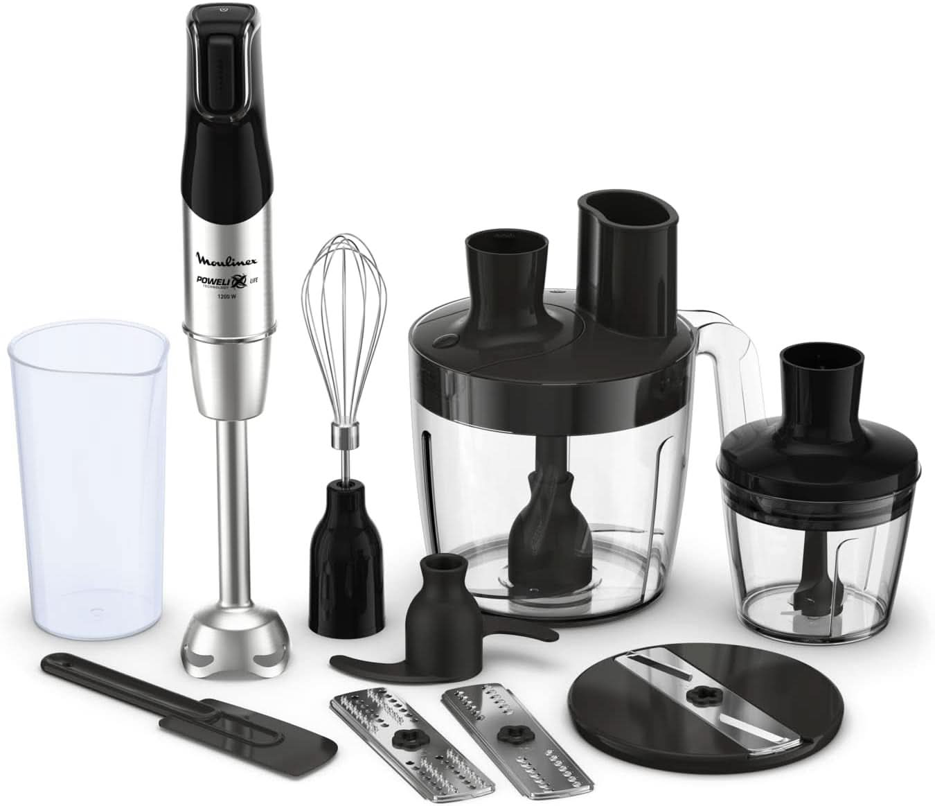 Infinyforce Pro Standmixer 1200W, Hochleistungsklingen, Schnelle Ergebnisse, Ergonomische Geschwindigkeitsregelung, Geschwindigkeitsregelung, Abnehmbare Spülmaschinenfeste Teile DD95JD10 Bucatarie Naty Shop