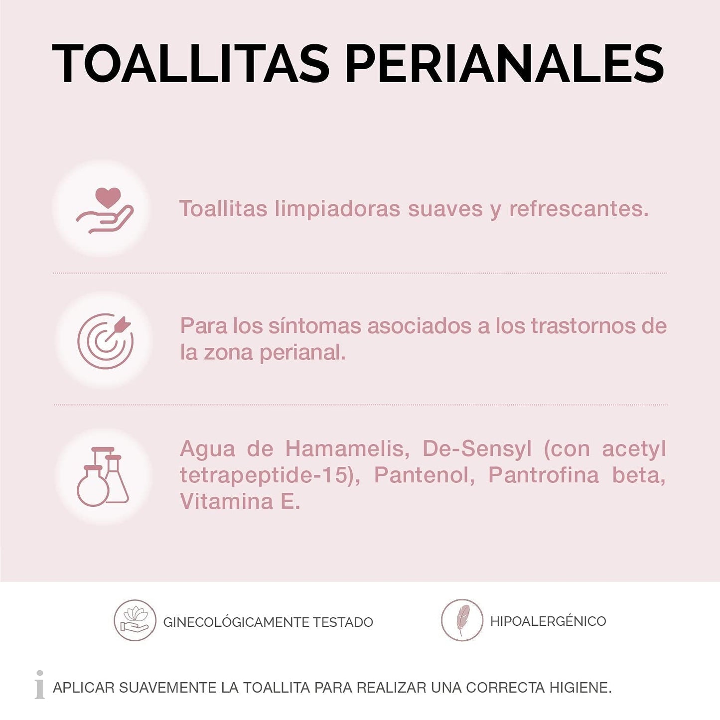 Lab - Șervețele Perianale, Șervețele umede de curățare pentru igiena perianală, Provitamina B5, hidratante, hipoalergenice, fără parabeni și alcool, testate dermatologic - 15 bucăți