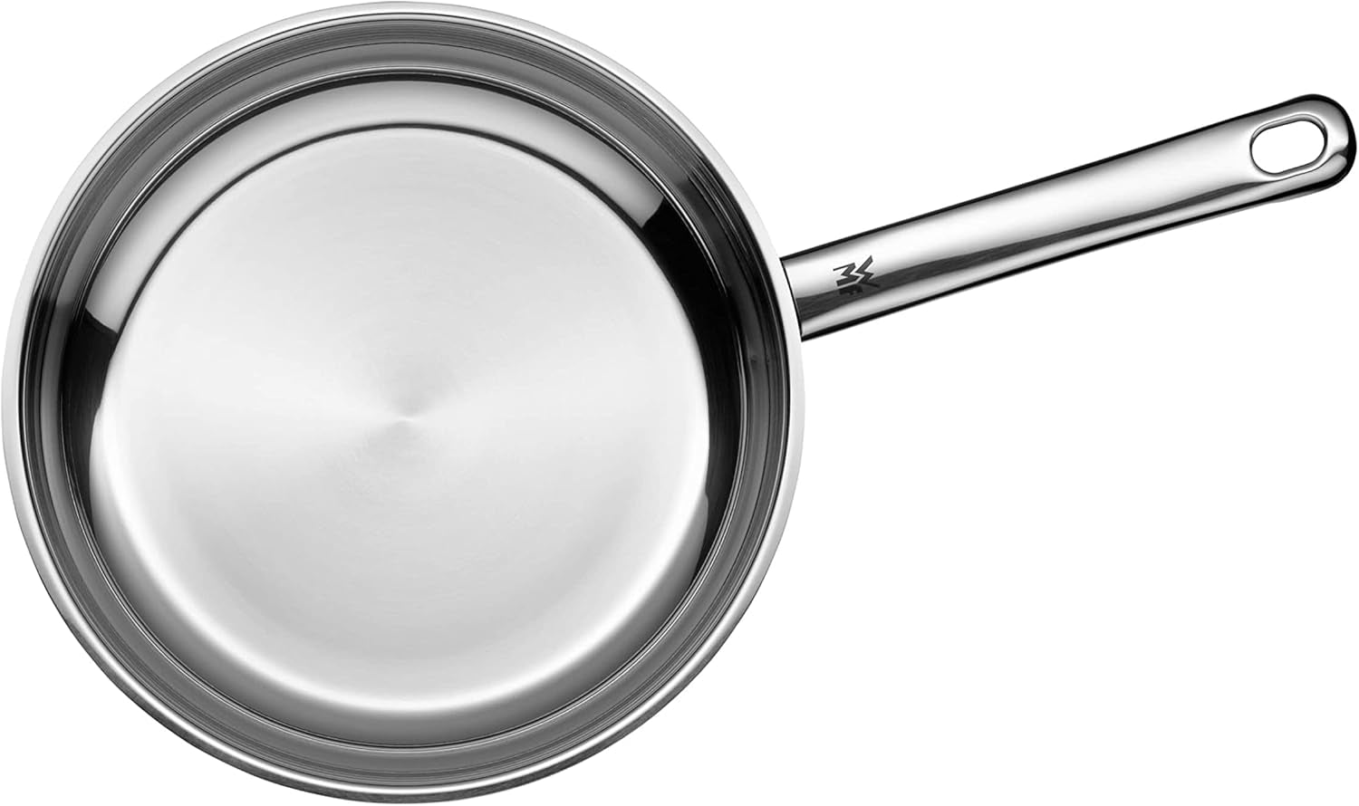 WMF Profi tigaie din oțel inoxidabil 24 cm inducție, tigaie din oțel inoxidabil Cromargan Oale si Tigai Naty Shop