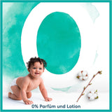 Set Harmonie Baby cu scutece mărimea 2 (4-8 kg, 240 bucăți) CUTIE LUNARĂ și cutie șervețele umede Harmonie Aqua Baby 720 șervețele (15 x 48), articole esențiale pentru bebeluși