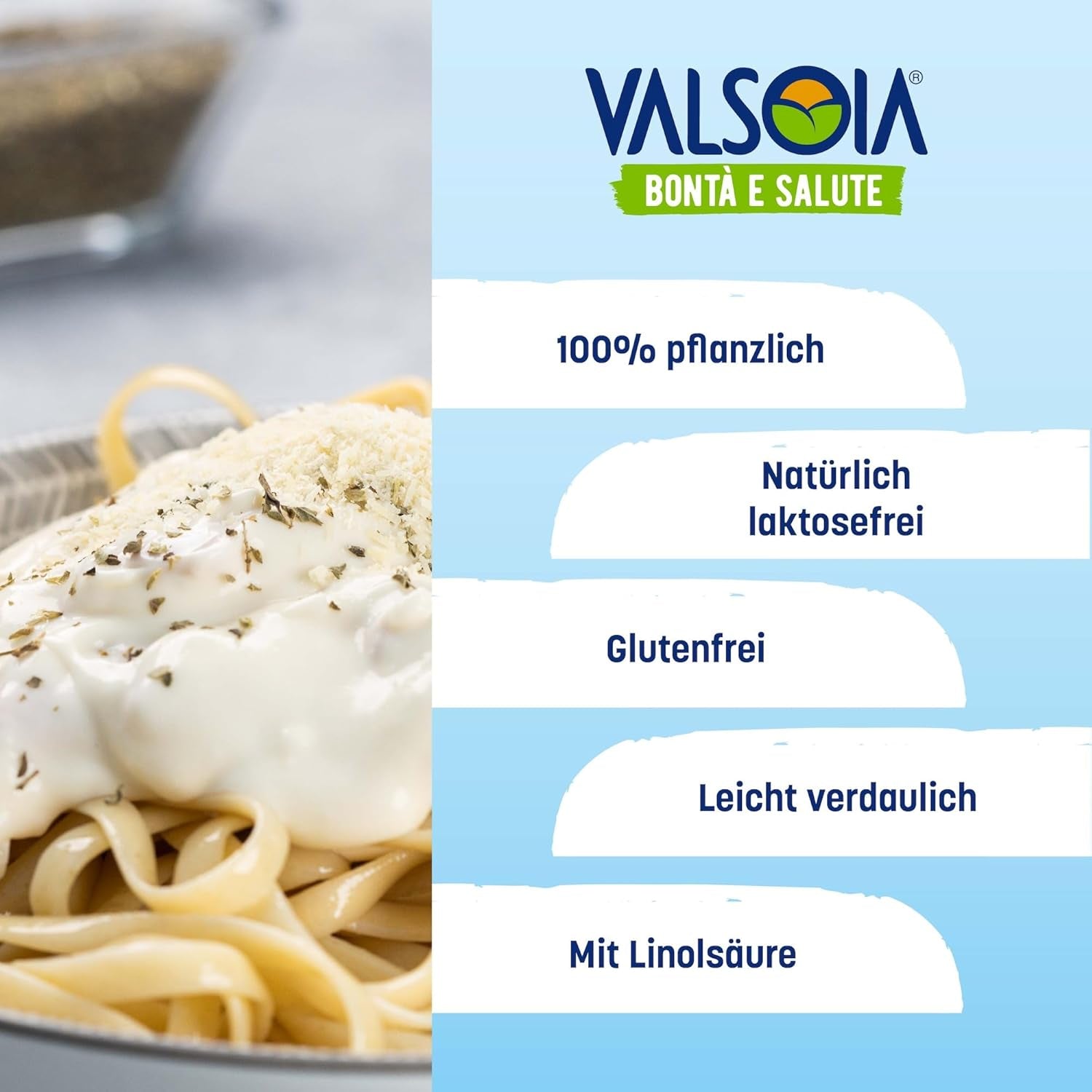 Cremă Condisoia, cremă ideală pentru gătit pentru persoanele cu intoleranță la lactoză, vegani și vegetarieni, versatilă în bucătărie, 6 x 200 g