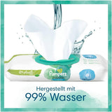 Set Harmonie Baby cu scutece mărimea 2 (4-8 kg, 240 bucăți) CUTIE LUNARĂ și cutie șervețele umede Harmonie Aqua Baby 720 șervețele (15 x 48), articole esențiale pentru bebeluși