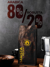 Ormado Coffee House, Capsule de cafea, boabe de cafea Kenya brevetate – amestec Arabica și Robusta, boabe de cafea întregi pentru aparate de cafea complet automate, boabe prăjite, cafea cu corp plin 1 kg, complet automată
