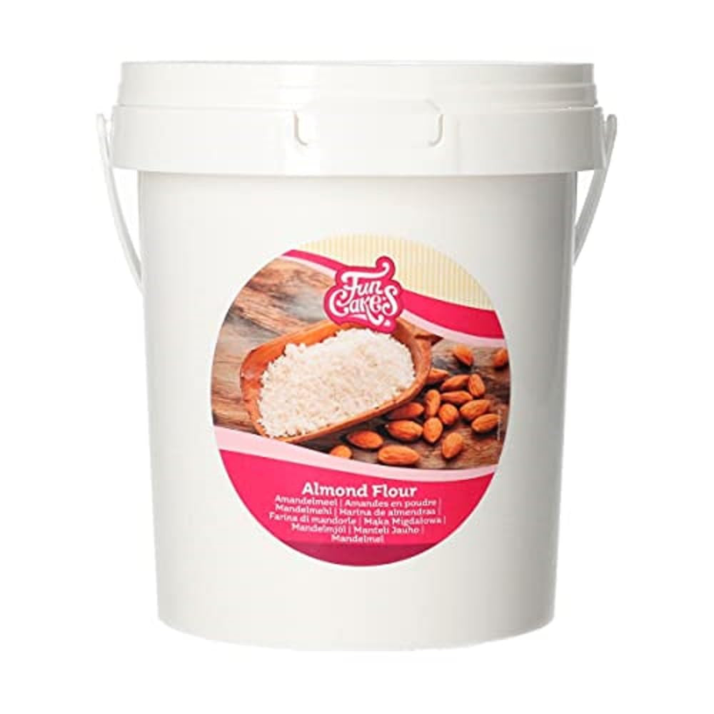 Funcakes Făină de migdale: 100% migdale măcinate, 350 grame Amestec pentru copt si gatit Naty Shop
