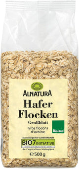 Fulgi mari de ovăz organici, 500g