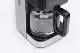 Espressor CASO Coffee Taste and Style cu filtru permanent, 1,5 l, temperatură optimă de preparare 92-96 °C, sistem anti-picurare, cap de preparare optimizat, oțel inoxidabil, 12 cești